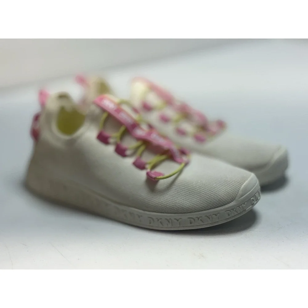 DKNY Sparkle‎ Pink Slip On Sneakers Toddler Girls Size 5 Y2K